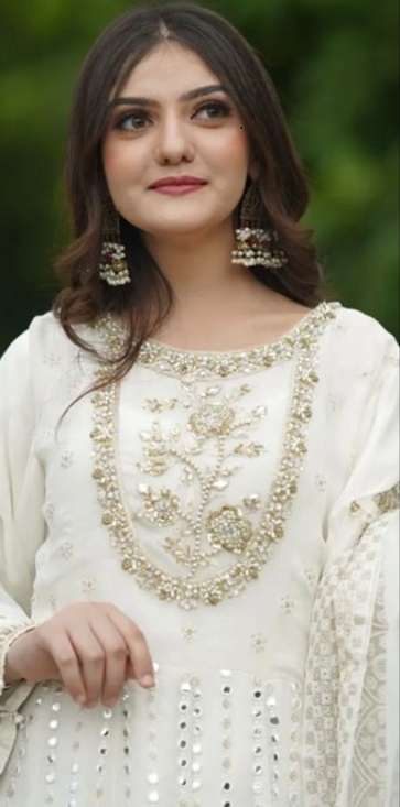 D no -636 Semi Stitched Anamsa